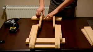 Складная табуретка своими руками.Делаем мебель дома все в  деталях +чертеж