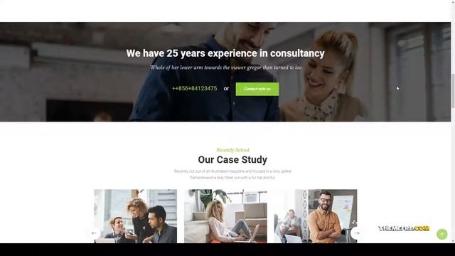Nork - Business Consulting WordPress Theme 12 consulting Easy Create Website смотреть онлайн