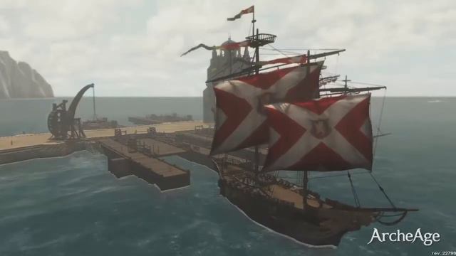 ArcheAge - Water Study Trailer смотреть онлайн