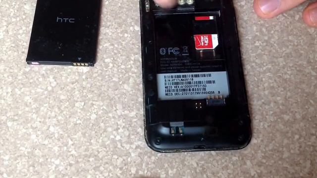 Insert / Eject SIM Card HTC Droid Incredible 2