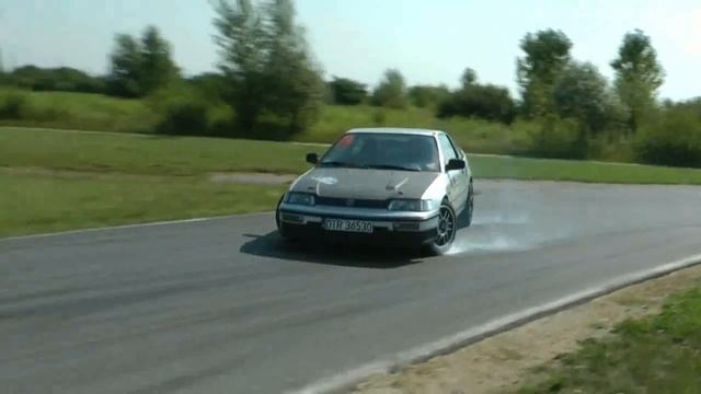 Wrocławska Liga Time Attack 2014 - VII Runda - Marek Cymerman - Honda CRX смотреть онлайн