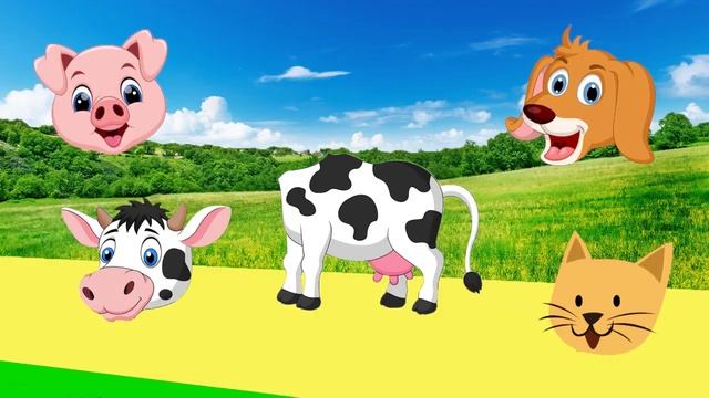 учим животных для самых маленьких на русском - животные для детей картинки - звуки животных #40 смотреть онлайн