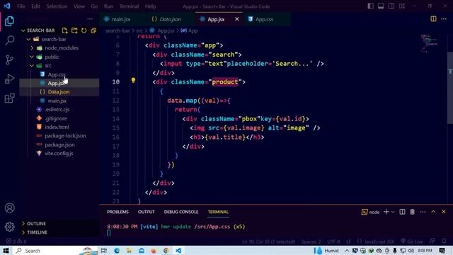 Search Filter With React - Search Bar in React смотреть онлайн