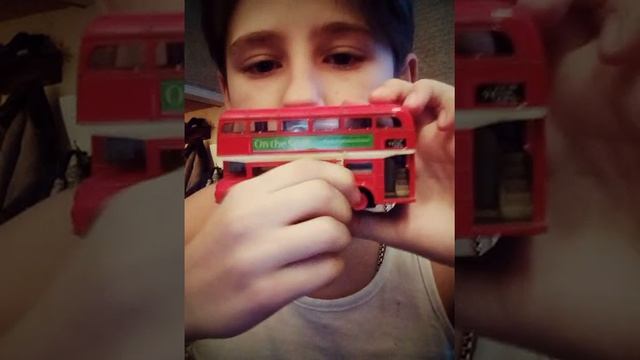 Обзор WELLY 2-етажного автобуса LONDON bus смотреть онлайн