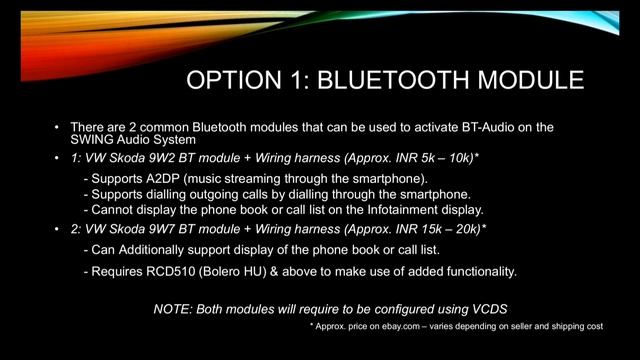 How To Activate BLUETOOTH On Skoda SWING Audio System | All Possible Options Explained | JRS Cars