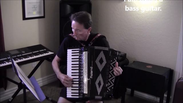 Roland FR 8x Accordion, Classical Free Bass Set, Bach смотреть онлайн
