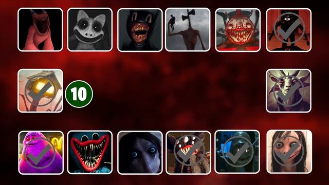 Guess the MONSTER'S VOICE? Choo Choo Charles, Siren Head, Cursed Thomas смотреть онлайн