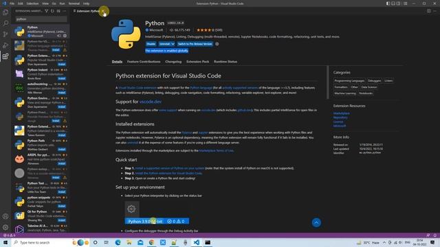 Flask installation and setup in Visual Studio Code | Flask in VS Code Tutorial Part #1 смотреть онлайн