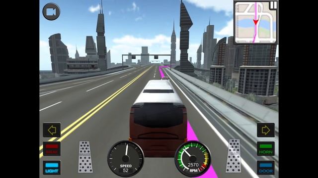 Bus Simulator 2015 - New York Route By Thetis Consulting / Ipad Gameplay / HD смотреть онлайн