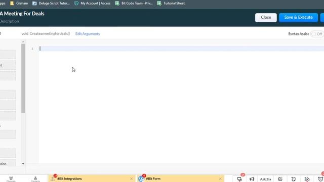 How To Automatically Create A Meeting By Deluge In Zoho CRM смотреть онлайн