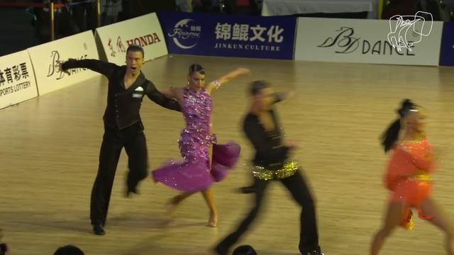 Gusev - Bondareva, RUS | 2016 GS LAT Wuhan R3 S | DanceSport Total смотреть онлайн