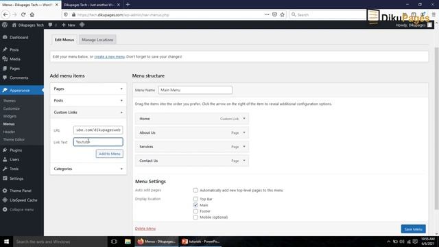 How to Make WordPress Menu Link Open in a New Tab | WordPress Tutorials смотреть онлайн