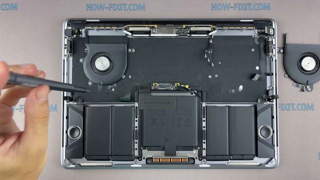 MacBook Pro 13 2017 A1706 Cooling Fan Replacement Guide смотреть онлайн