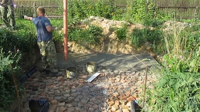 Строительство погреба в деревне. Часть 3. смотреть онлайн