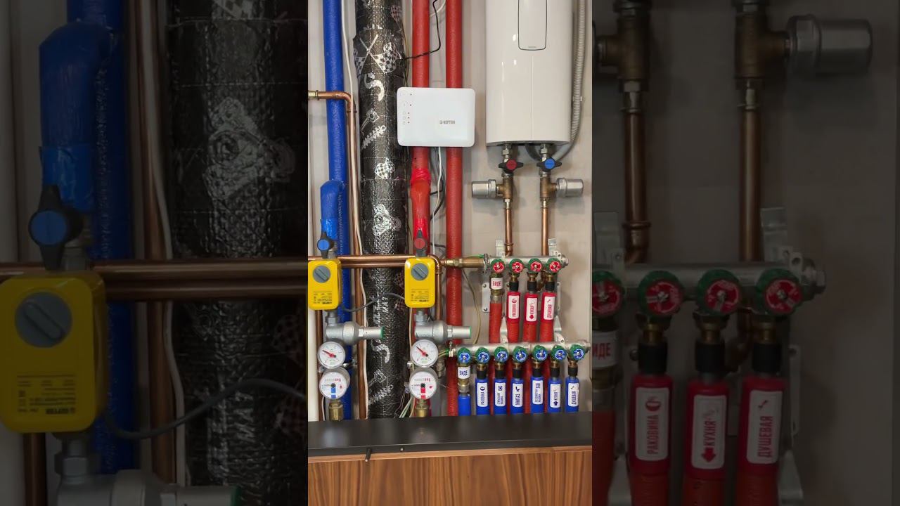 Коллекторный узел в квартире 1907 года #ремонтквартир смотреть онлайн