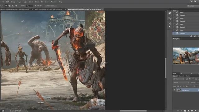 Photoshop Tutorial / God Of War Ragnarok Poster Design / Photo Manipulation / Photoshop Manipulatio смотреть онлайн