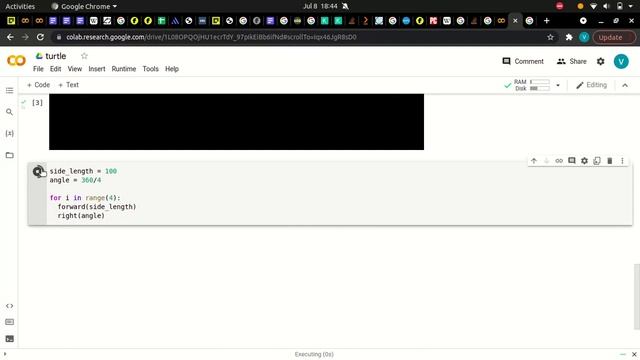 Using Turtle in Google Colab Series Part 4 смотреть онлайн