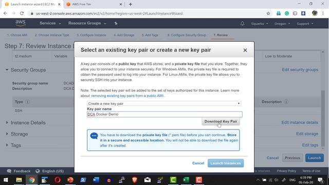 Docker Container Setup AWS EC2 Prepare EC2 Instance - Video 1 смотреть онлайн