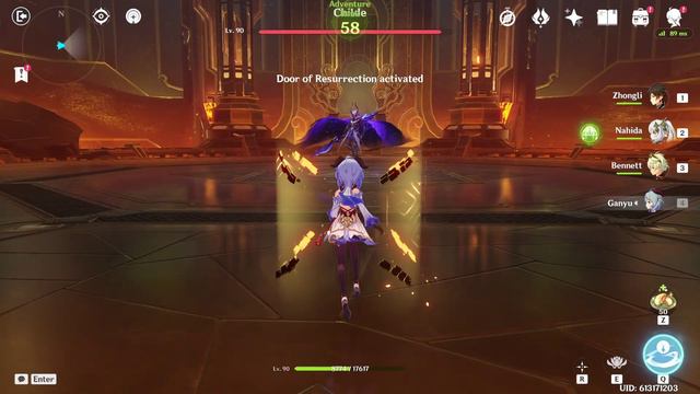 [Genshin Impact] Deleting Tartaglia in under a minute now with Ganyu melt comp смотреть онлайн
