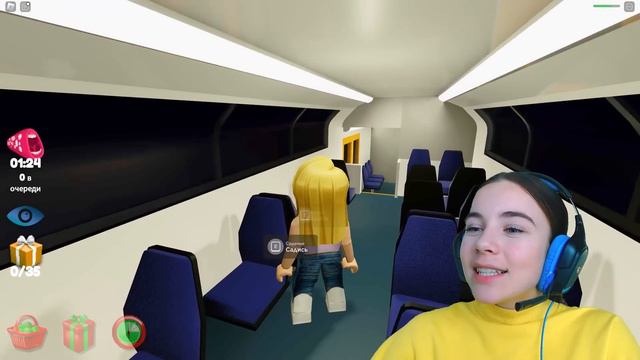 ПОБЕГ ОТ ПОЕЗДА ПОЖИРАТЕЛЯ в ROBLOX!
