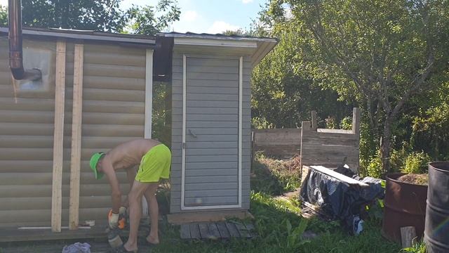 Чем покрасить баню на даче? Красим своими руками быстро - Удачный Сезон смотреть онлайн