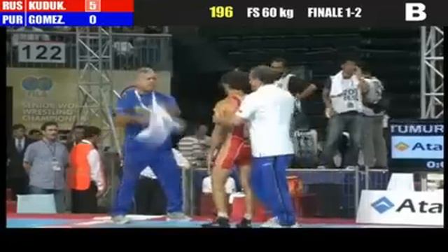 ЧМ-2011. Бесик Кудухов - Франклин Гомез Матос смотреть онлайн