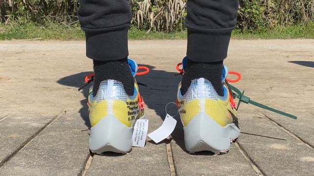 nike x off-white review + on feet смотреть онлайн