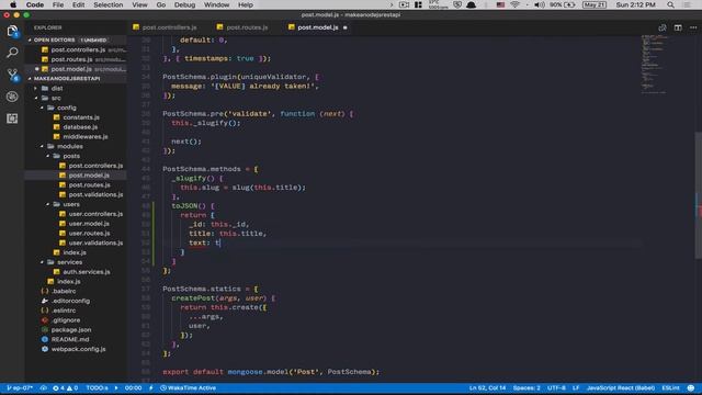 Create a NodeJS + MongoDB Rest API [Part: 7] смотреть онлайн