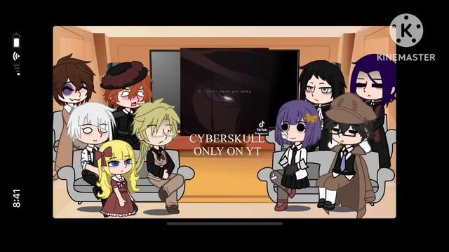Bsd reacts to Dazai || Bungo Stray Dogs || 1/? смотреть онлайн