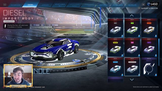*NEW* Diesel Car Bundle In Rocket League смотреть онлайн