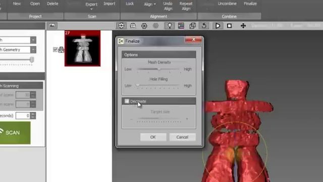 Kinect 3D Scanning Software KScan3D Tutorial - Part 4: Combining, Finalizing, and Exporting смотреть онлайн