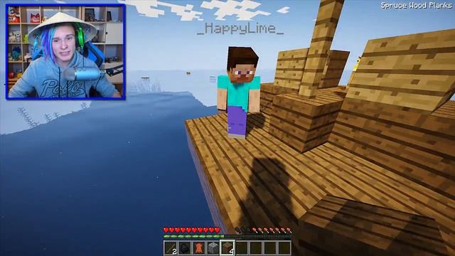 ВЫЖИВАНИЕ БОМЖЕЙ НА ПЛОТУ В МАЙНКРАФТ! - МАЙНКРАФТ RAFT 1 СЕРИЯ смотреть онлайн