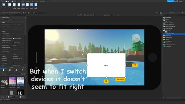 How To Make GUI Fit All Devices In Roblox Studio (*Easiest Method*) смотреть онлайн