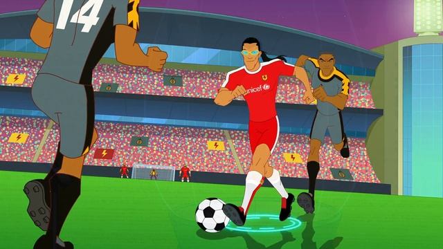 Virtual Duality | Supa Strikas - Rookie Season | Soccer Cartoon