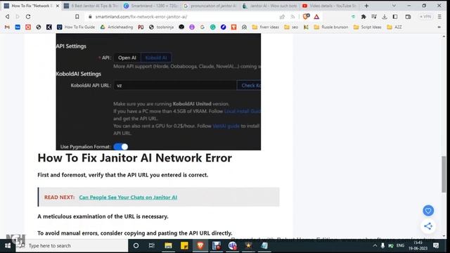 How To Fix Janitor AI Network Error смотреть онлайн
