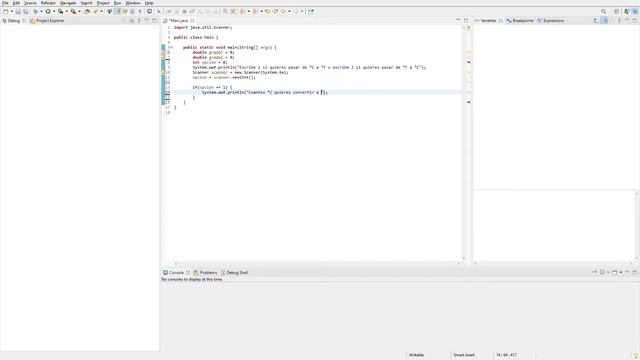 Calculadora conversión de Celsius a Fahrenheit y Fahrenheit a Celsius en Java | práctica 1 смотреть онлайн