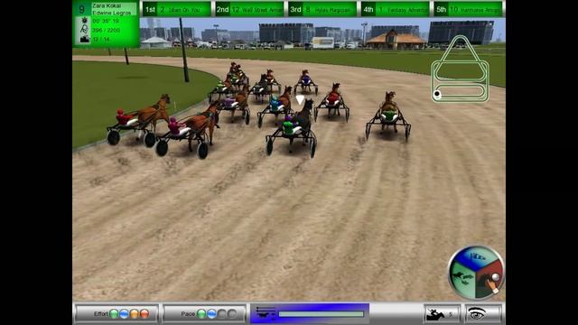 Horse Racing Manager 2 English - Harness Mode Gameplay (Day 12) смотреть онлайн