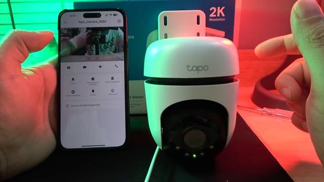 Moins De 90€ Pour Cette Caméra Outdoor 2K Motorisée Avec Tracking Et Vision Nocturne - Tapo C510W