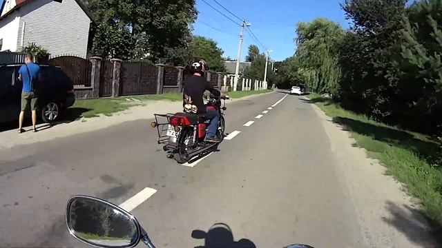 Іж Планета 5 Восход 3м Маленька покатушка на двоїх№2 смотреть онлайн