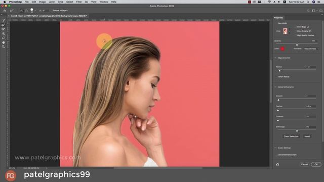 Photoshop 2023 : How to Remove Background (Fast Tutorial) смотреть онлайн