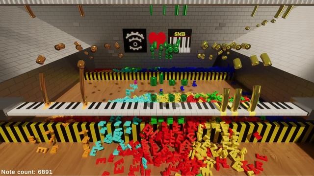 Rush E 2, but each note spawns TWO Es смотреть онлайн