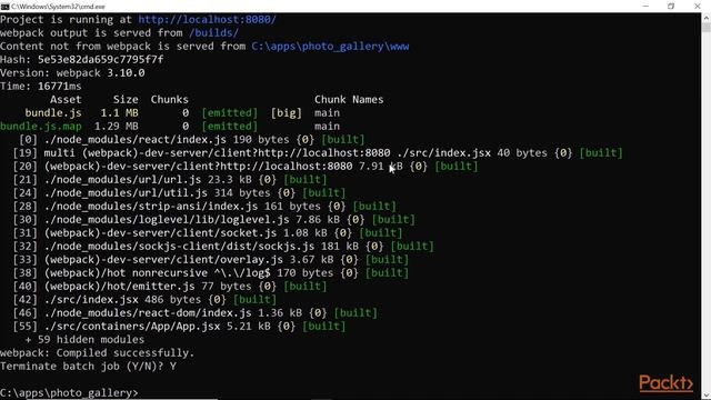 Hands-on Webpack for React Development: Auto-Reload Your App|packtpub.com смотреть онлайн