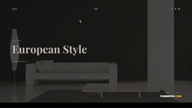 Cassio AJAX Portfolio WordPress Theme ajax elegant Asuna смотреть онлайн