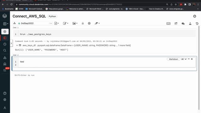 6.Connect - AWS-Postgresql with Databricks смотреть онлайн