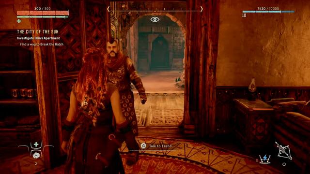 Horizon Zero Dawn Drunk Erend Investigating Olin's Apartment смотреть онлайн