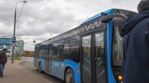 643 маршрут автобуса. 30.10.2022 год. Москва.