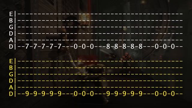 PRINCE OF PERSIA GUITAR TABS - TRACK 01 смотреть онлайн