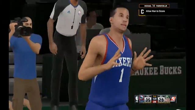 NBA 2K15 - MyCareer - First night on the starting lineup смотреть онлайн