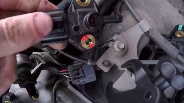Ford Escape P0193 Code Fuel Pressure Sensor Replacement смотреть онлайн