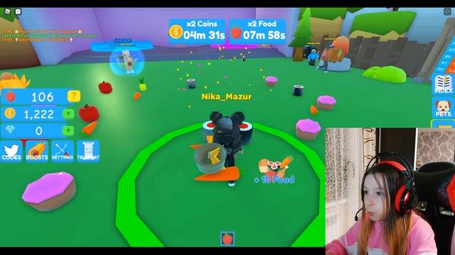 Коды в игры в роблоксе - Food magnet simulator codes | Фуд магнит симулятор смотреть онлайн
